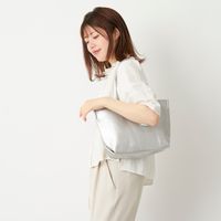 TRAD+/撥水レザートートバッグ　M